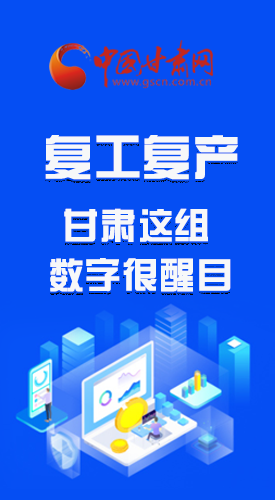 圖解|甘肅復(fù)工復(fù)產(chǎn)有多拼，看看這組數(shù)字就知道了 