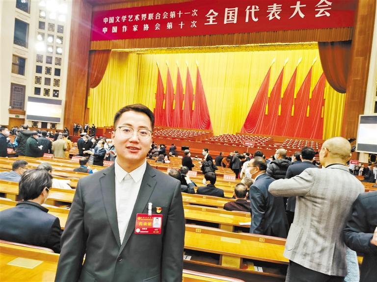 【聚焦2022甘肅兩會】網(wǎng)絡(luò)文學(xué)作家胡說：不負(fù)初心，寫有意義的文字
