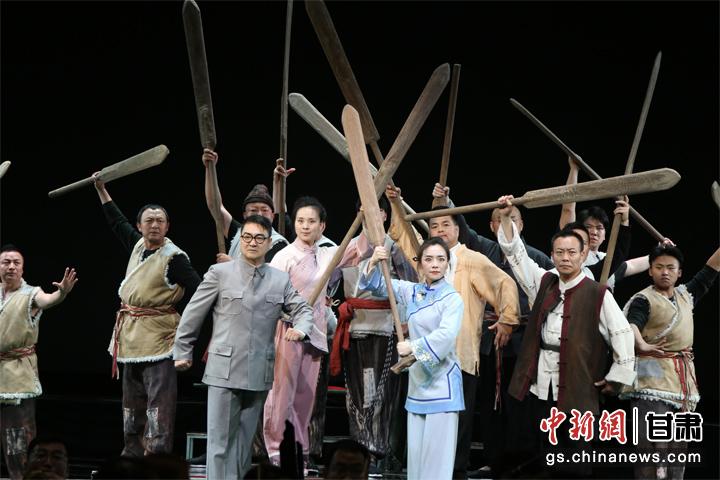 圖為演出劇照。甘肅省隴劇院供圖