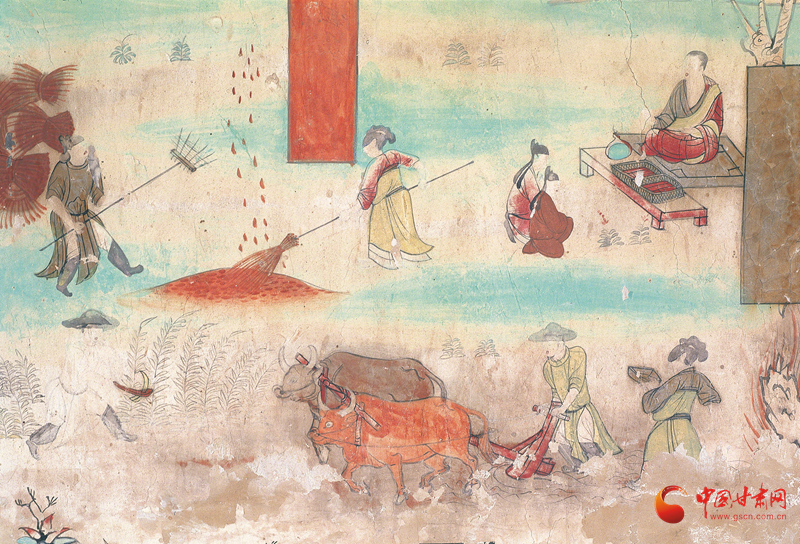 榆林窟壁畫(huà)中的“中國(guó)夢(mèng)”：從“一種七收”看千年不變的民生向往