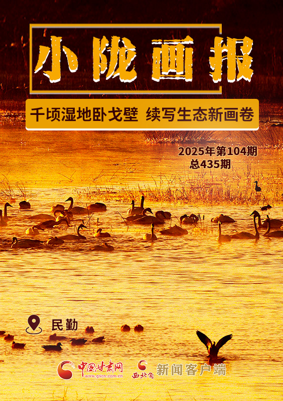 【小隴畫報(bào)·435期】民勤:千頃濕地臥戈壁 續(xù)寫生態(tài)新畫卷