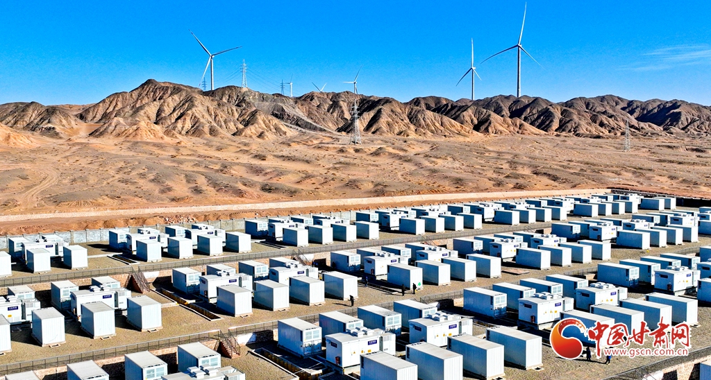 隴拍客丨高臺：超級“充電寶”加緊建設