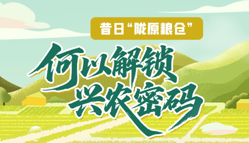 【理響中國(guó)·話隴點(diǎn)睛（3）】昔日“隴原糧倉(cāng)”，何以解鎖“興農(nóng)密碼”