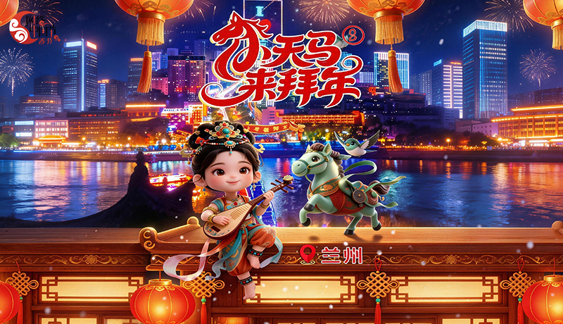 小天馬來拜年|飛到蘭州， 一碗面的功夫看懂黃河之都